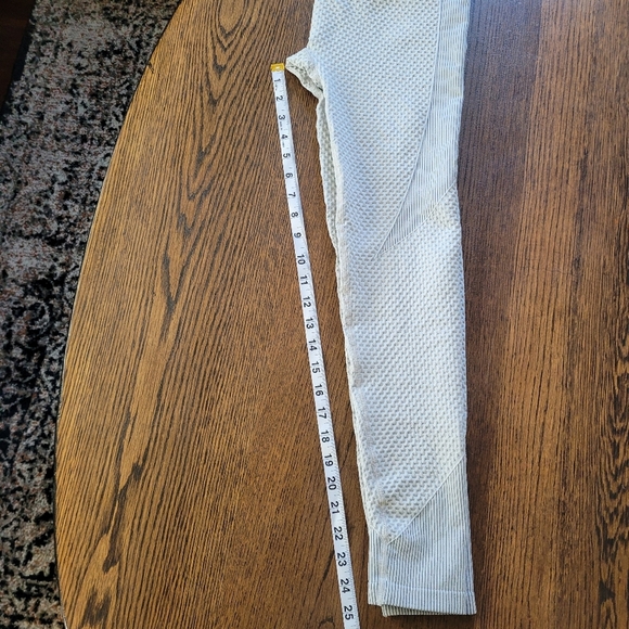 New Mix Seamless Light Gray Workout Activewear Leggings Size Women's Large - Picture 7 of 10